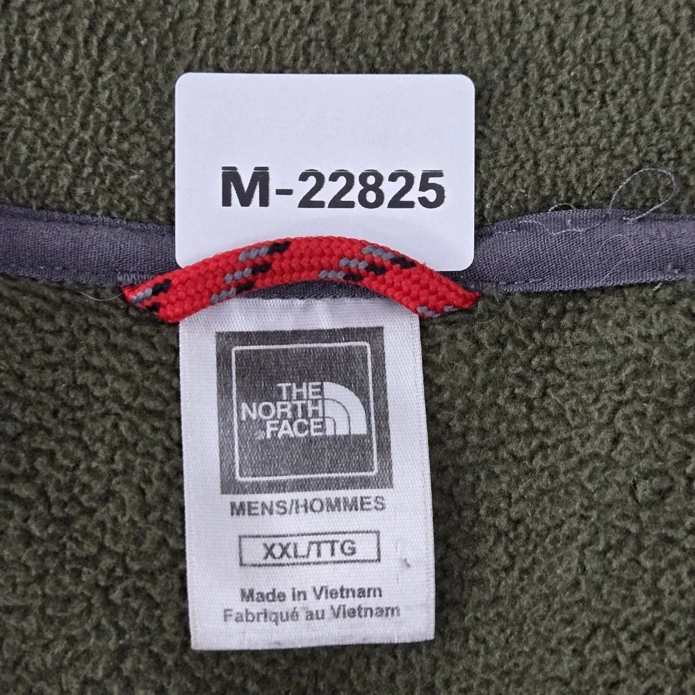 The North Face Men Jacket XXL Green Nylon Polyester TKA 200 Fleece‎ Activewear
